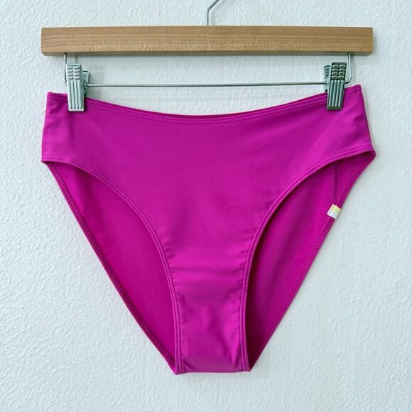 New Summersalt Women’s Size 6 Pink Fuchsia Bikini Bottom Swimwear - Picture 1 of 6
